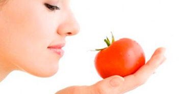 Exfoliante casero de tomate exfoliante casero de tomate