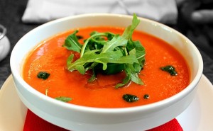 Sopa de tomate fría, gazpacho